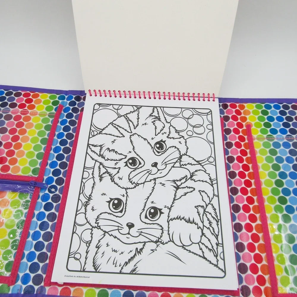 Lisa Frank tri fold